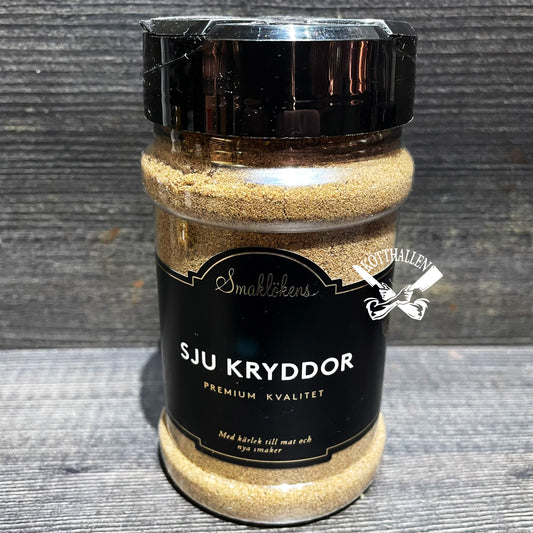 SJU KRYDDOR, SMAKLÖKEN