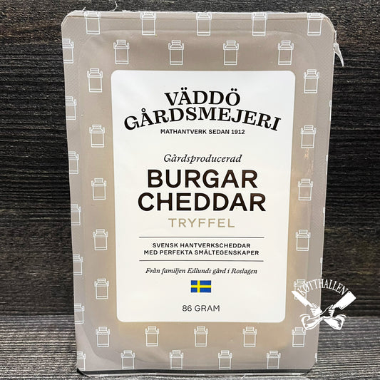 BURGARCHEDDAR TRYFFEL, VÄDDÖ GÅRDSMEJERI